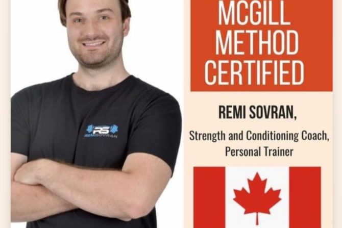 Joining the BackFitPro Family – Newly Certified McGill Method Practitioner